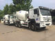 ARK Pto और पंप के साथ सफेद Sinotruk Howo7 8M3 10M3 कंक्रीट मिक्सर ट्रक