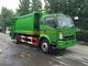 4x2 6001 - 10000 एल कचरा कम्पेक्टर ट्रक विशेष प्रयोजन ट्रक डीजल ईंधन प्रकार