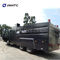 SINOTRUK मोबाइल ट्रक घुड़सवार सैन्य कार्गो वैन ट्रक विरोधी दंगा वाहन बुलेटप्रूफ